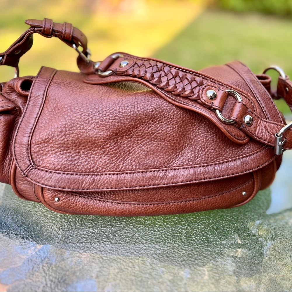 Banana Republic Brown Leather Purse Super Clean!